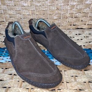 Clark slip on loafers